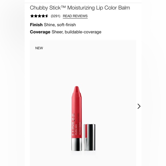 New! Clinique Mighty Mimosa Lip Balm chubby stick - Picture 4 of 4